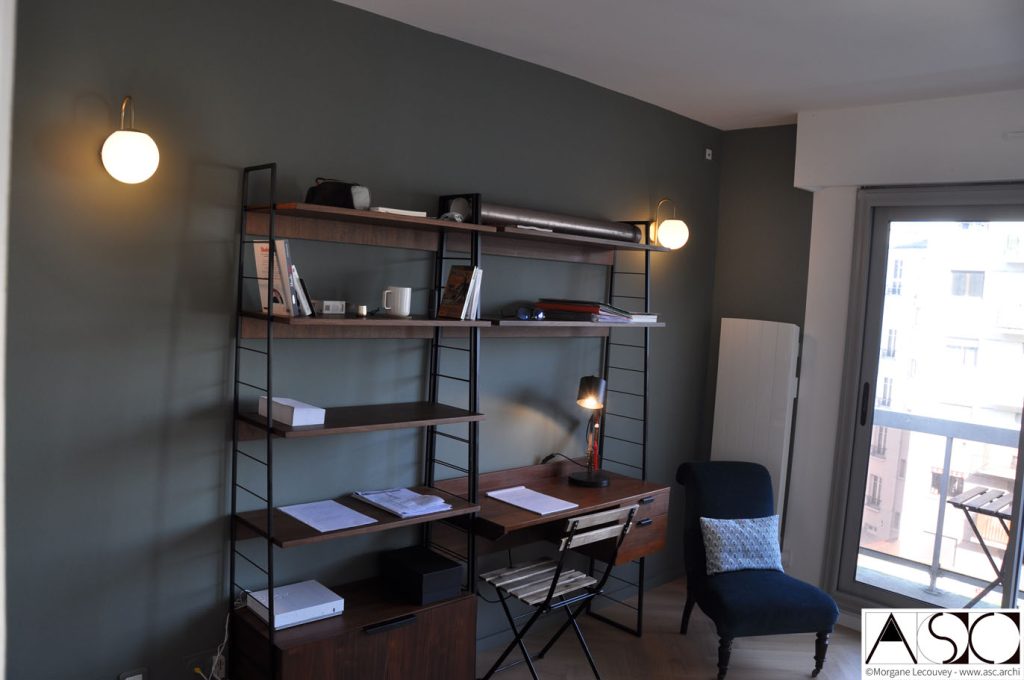 Après travaux — Studio 19m² Paris
