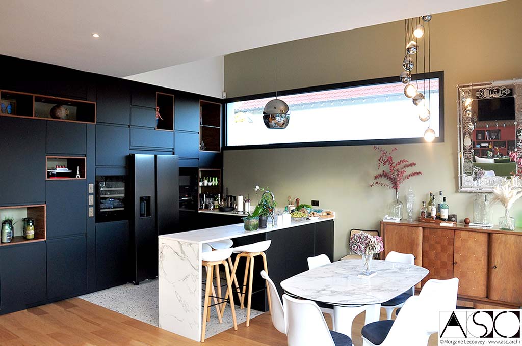 Après travaux — Extension Surélévation Maison