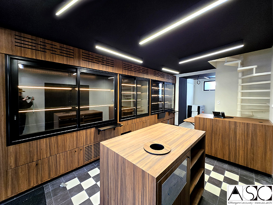 Après travaux — Réhabilitation Fromagerie & Logement