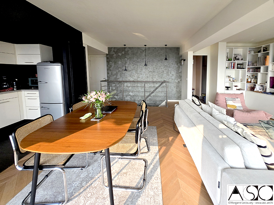 Après travaux — Duplex Paris 90m²
