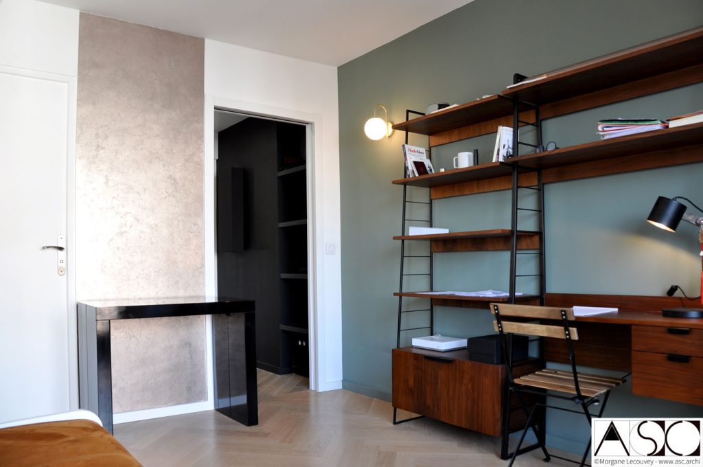 Après travaux — Studio 19m² Paris