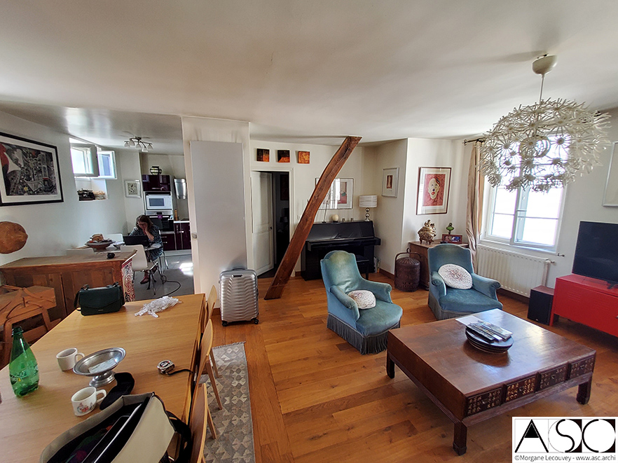 Avant travaux — Rénovation Isolation Apt 110m²