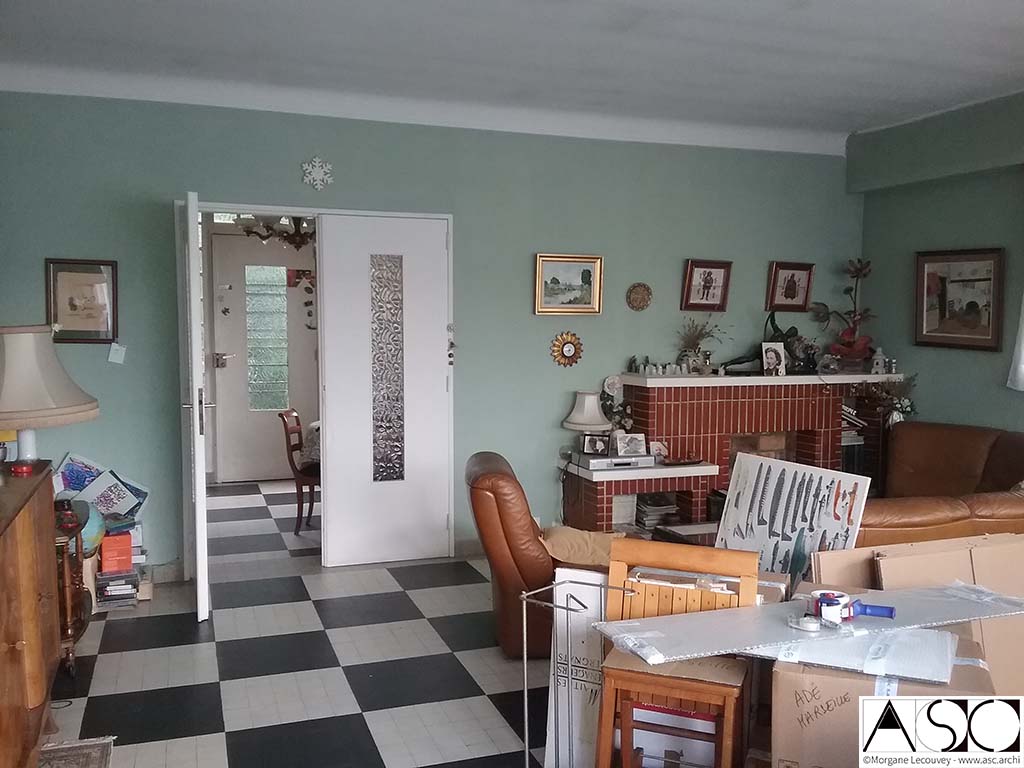 Avant travaux — Extension Surélévation Maison