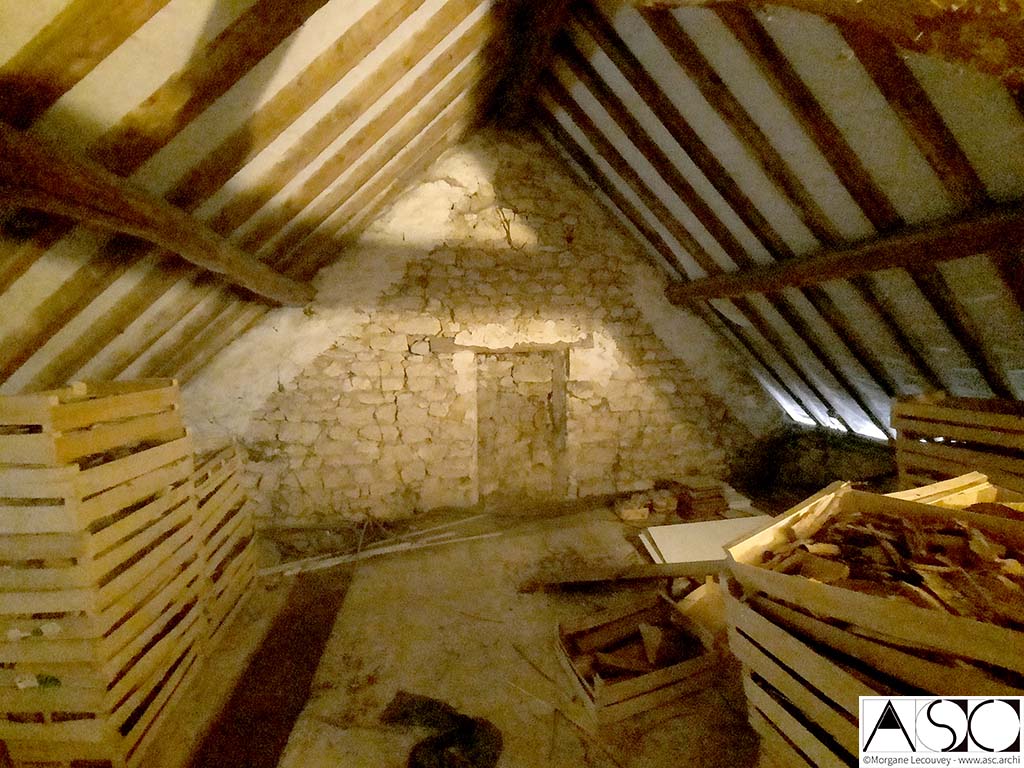 Avant travaux — Isolation Rénovation Combles Longère
