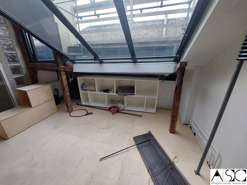Avant travaux — Terrasse Tropézienne Paris