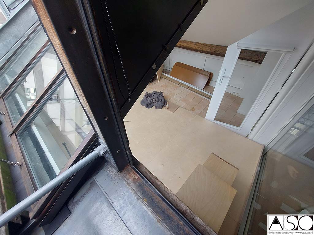 Avant travaux — Terrasse Tropézienne Paris