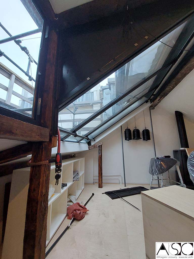 Avant travaux — Terrasse Tropézienne Paris