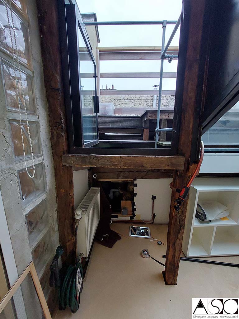 Avant travaux — Terrasse Tropézienne Paris