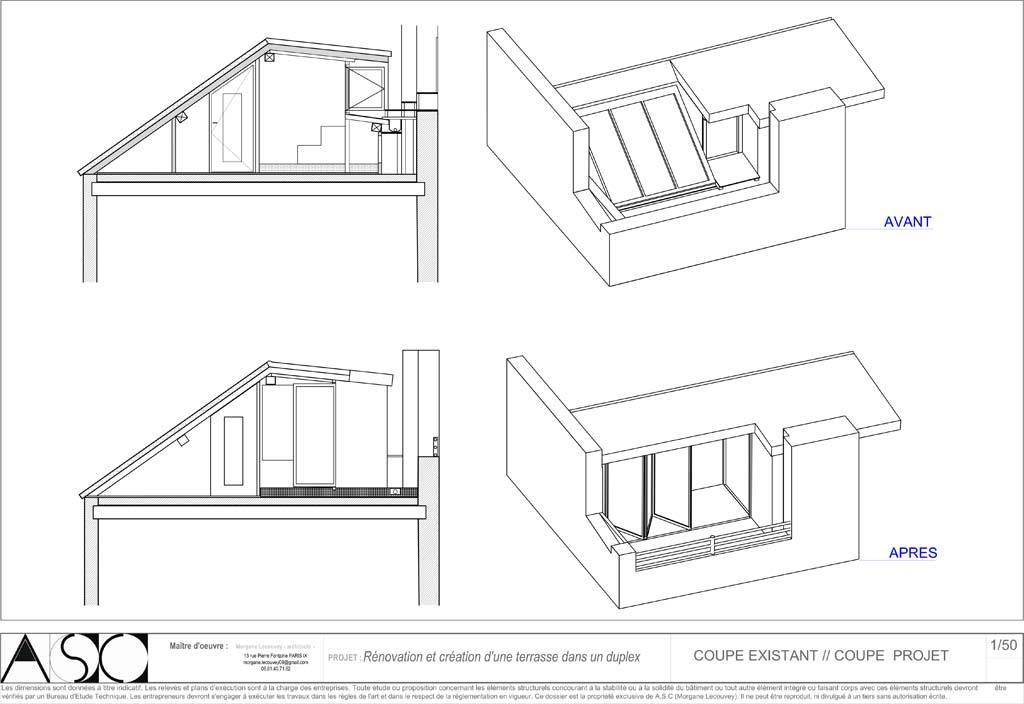 Avant travaux — Terrasse Tropézienne Paris